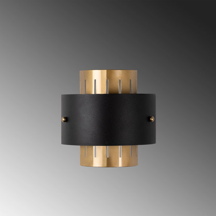 Opviq Lámpara de Pared Noctra - 15351 Dorado y Negro Opviq Lámpara de Pared Noctra - 15351 Dorado y Negro